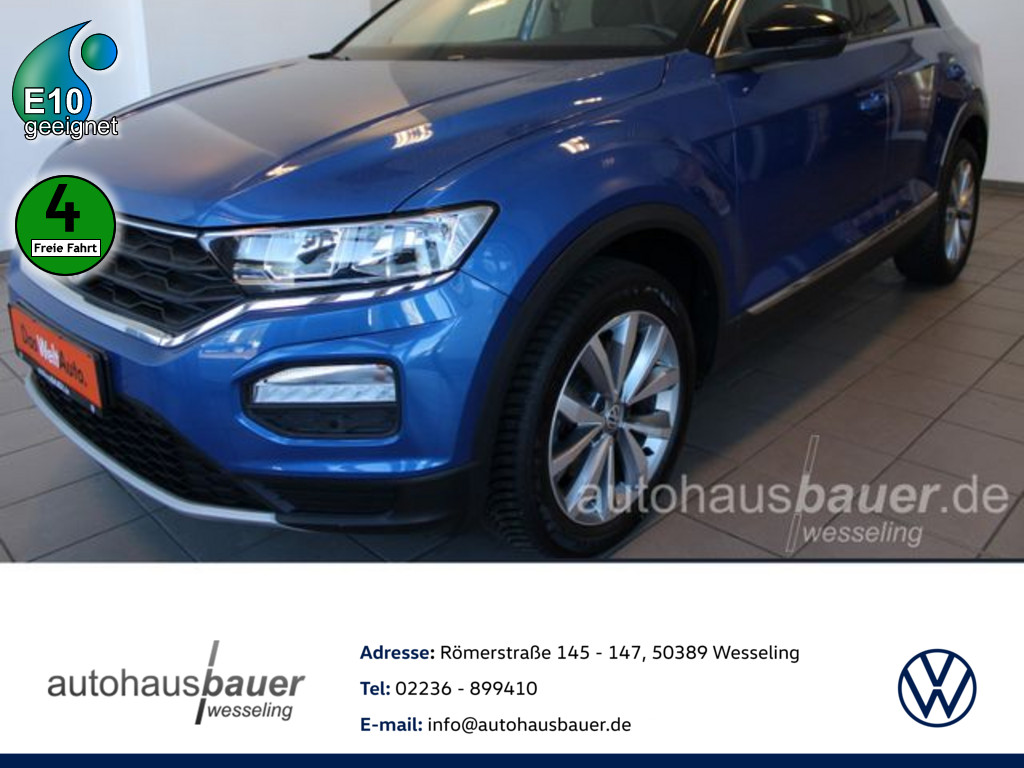 T-Roc 1.0l TSI Style *NAV,Dig.Cockpit,ACC,SHZ,R.Kam,Bli...