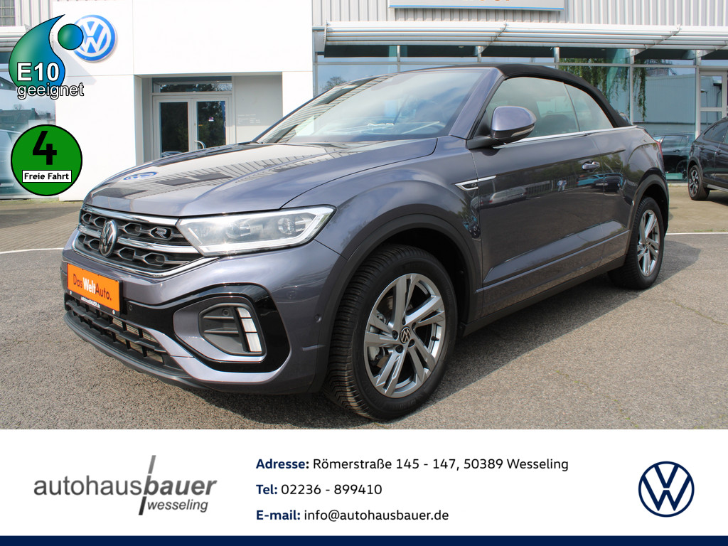 T-Roc Cabriolet 1.5 TSI R-Line *NAV,Dig.Cockpit,2-Zonen...