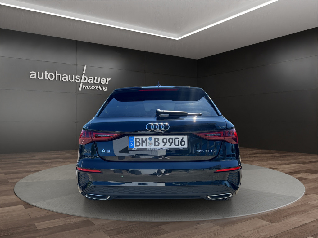 A3 35 1.5 TFSI Sportback S line *SHZ,LED,2-ZonenKlima,NAV,VirtualCock.