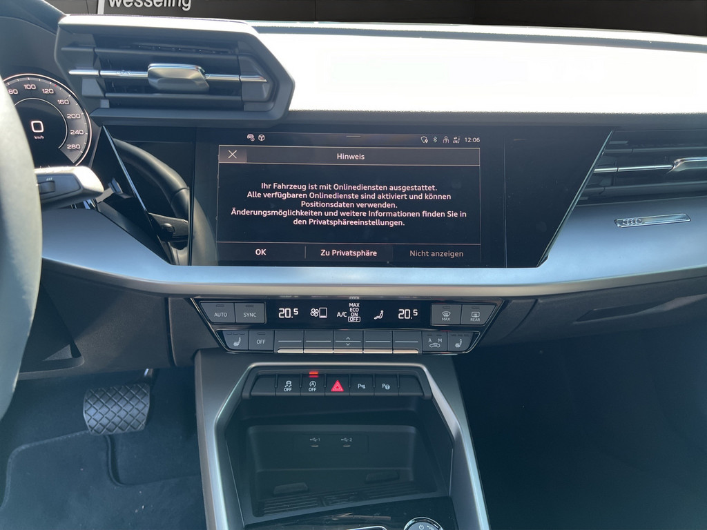 A3 35 1.5 TFSI Sportback S line *SHZ,LED,2-ZonenKlima,NAV,VirtualCock.