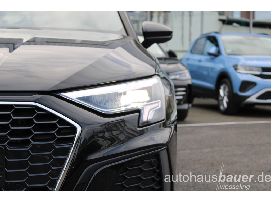 A3 35 1.5 TFSI Sportback S line *SHZ,LED,2-ZonenKlima,NAV,VirtualCock.