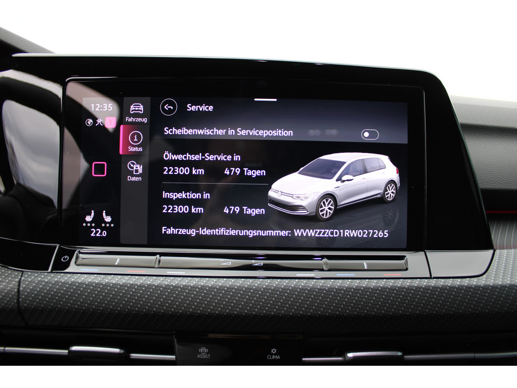 Golf VIII 1.5l eTSI R-Line *IQMatrixLED,KeylessStart,R.Kamera,NAV,SHZ,