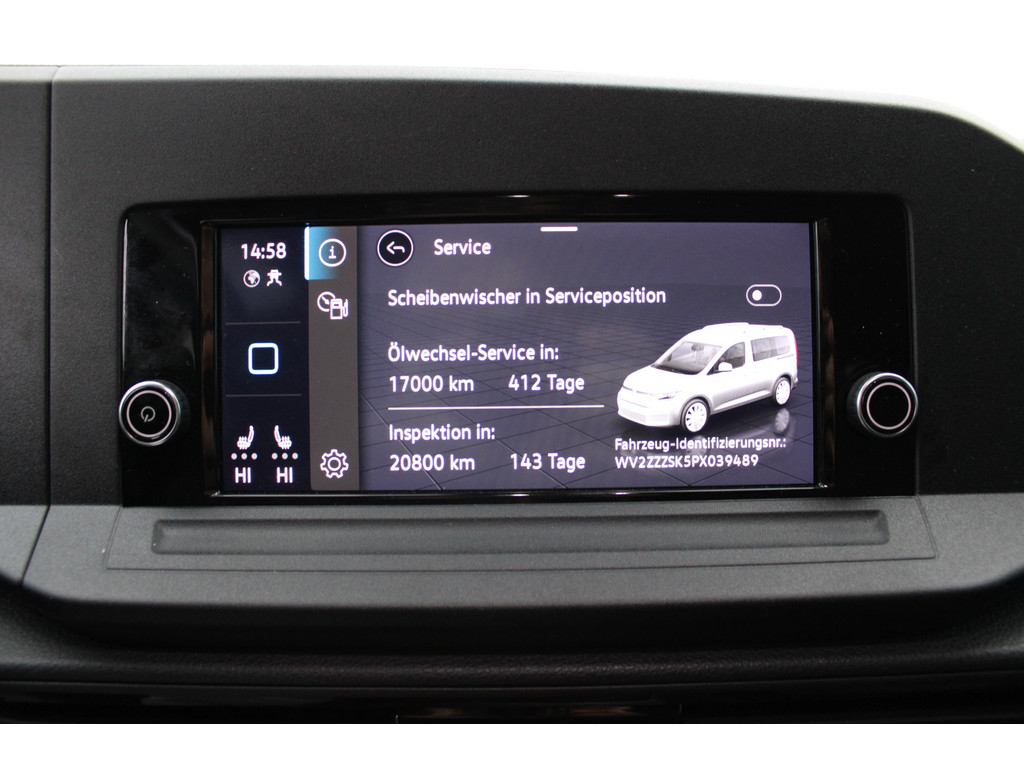 Caddy 5 Sitzer 2,0 TDI SCR Frontantrieb 6-Gang Radst.2755 mm *L