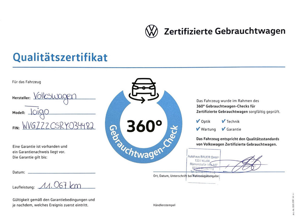 Taigo 1.0 TSI Move *APP,2-ZonenKlima,SHZ,PDC*