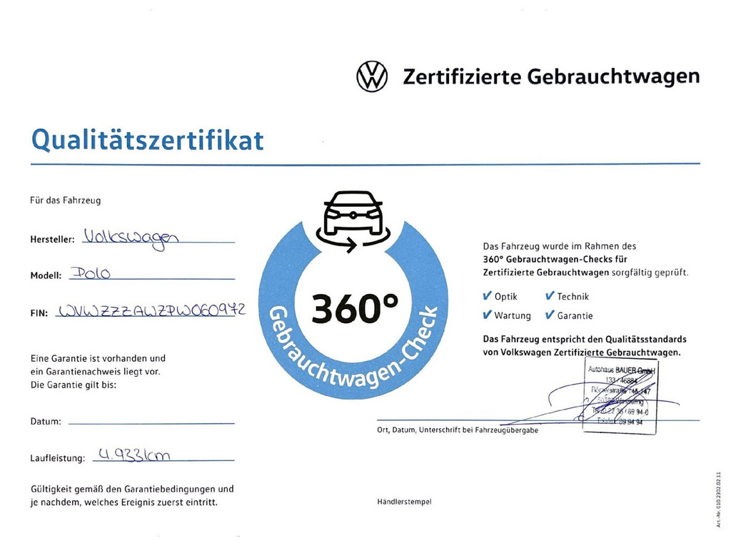 Polo 1.0l TSI Active *TravelAssist,LED,APP,2-ZonenKlim*