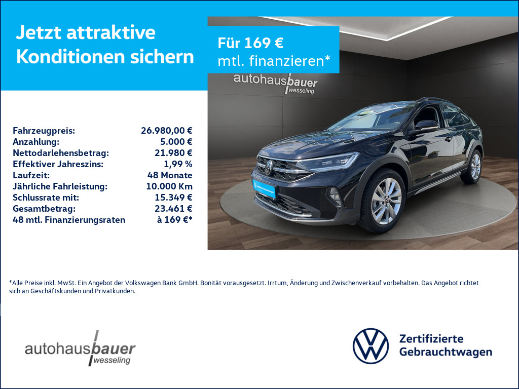 Taigo 1.0 TSI Life 85kW 7-Gang Automatik*IQ.LIGHT,We Co...
