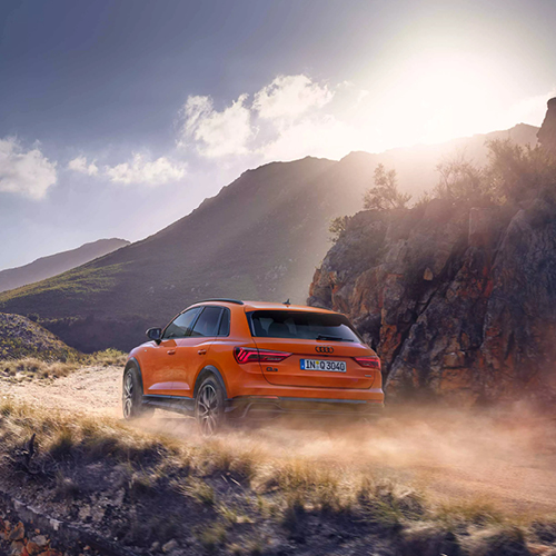 LP3 Audi Q3 Offroad HEck Audi Q3 Heck offroad