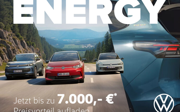  VW ENERGY Sondermodelle