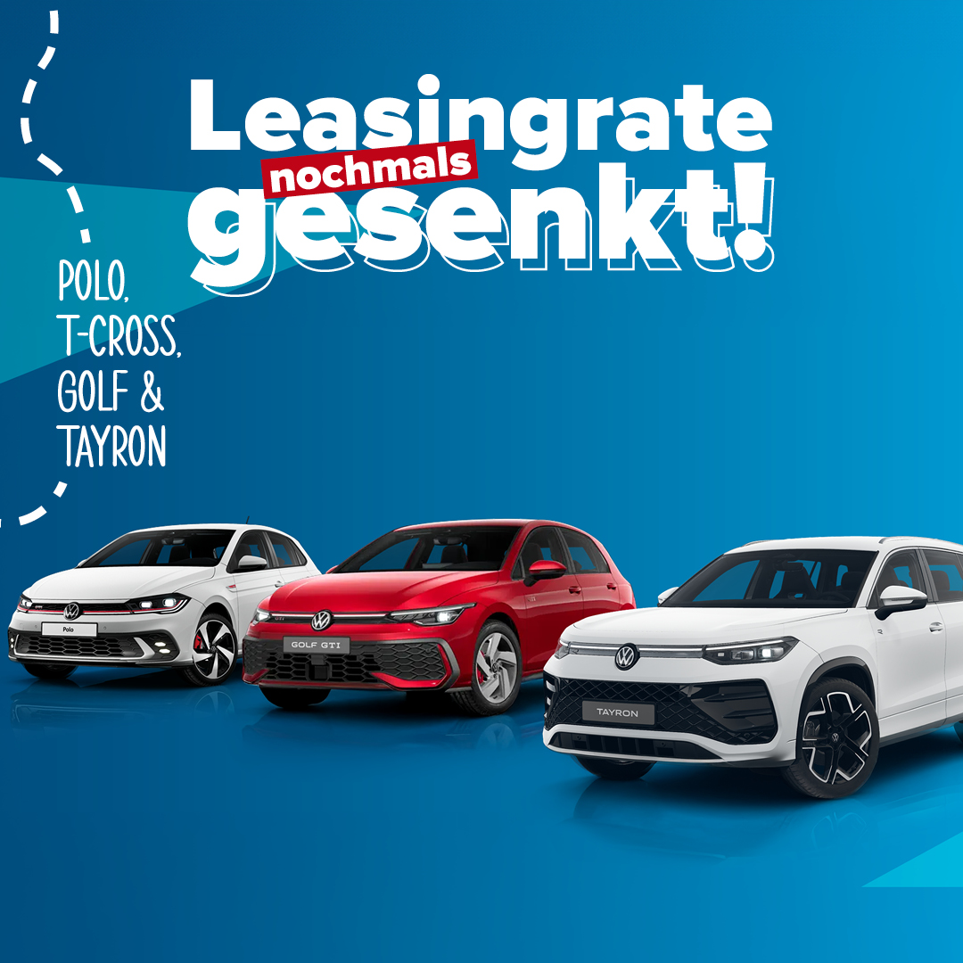 VW Plus Leasing Aktion