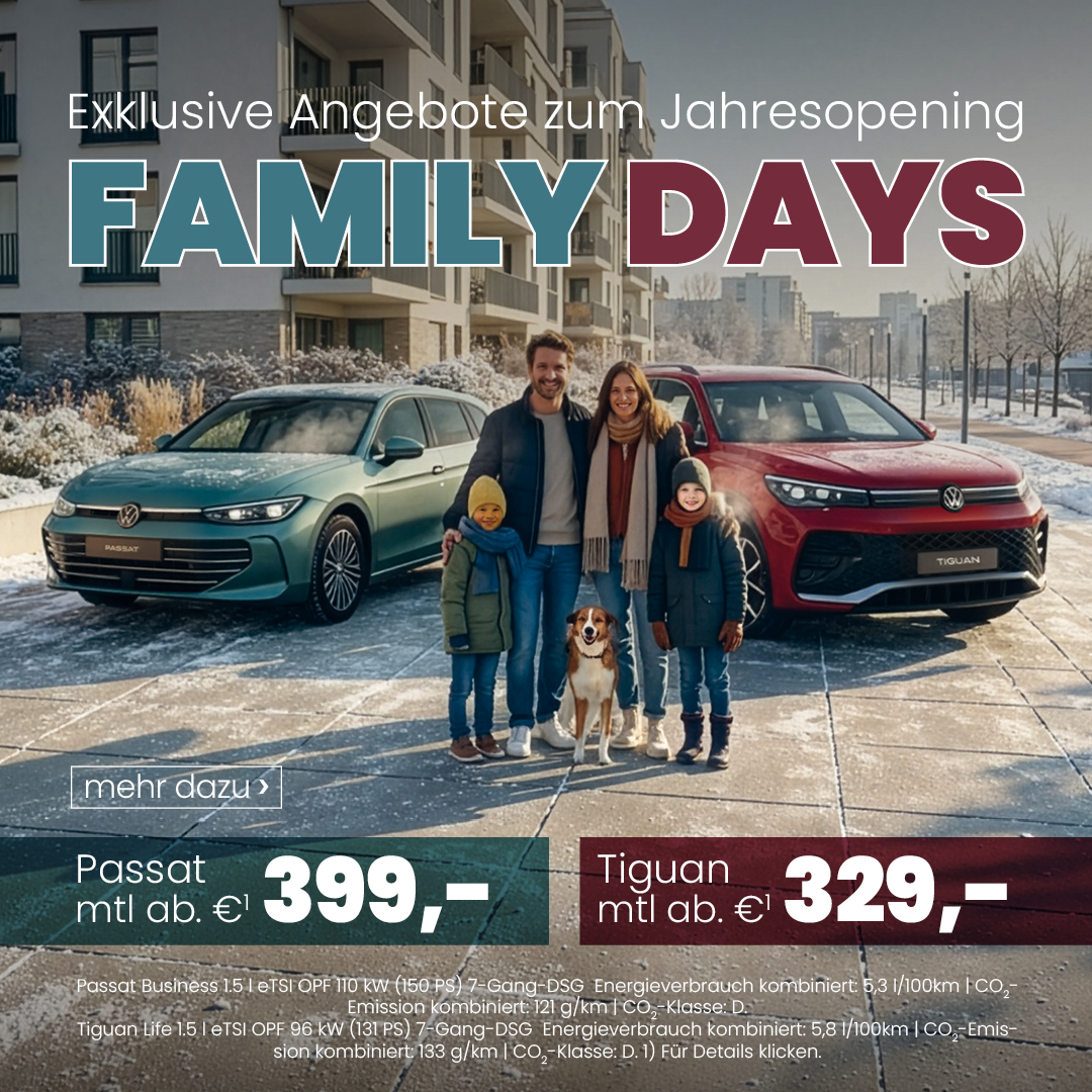 BEITRAG VW Family Leasing
