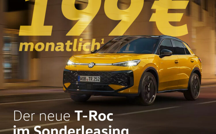  Der neue T-Roc für Privatkunden