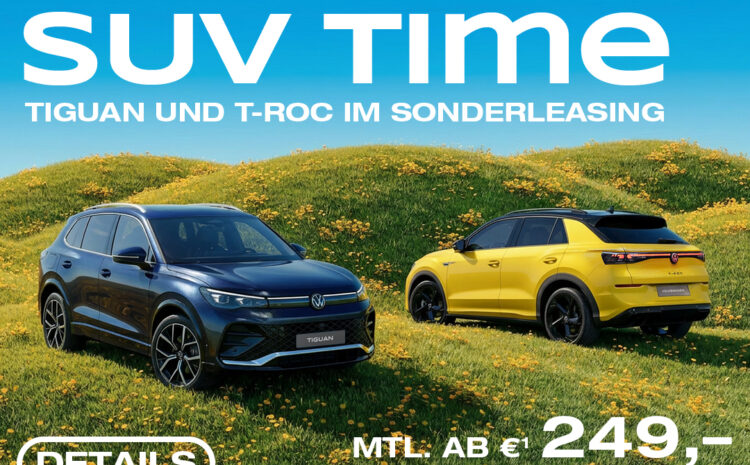  VW T-Roc und Tiguan