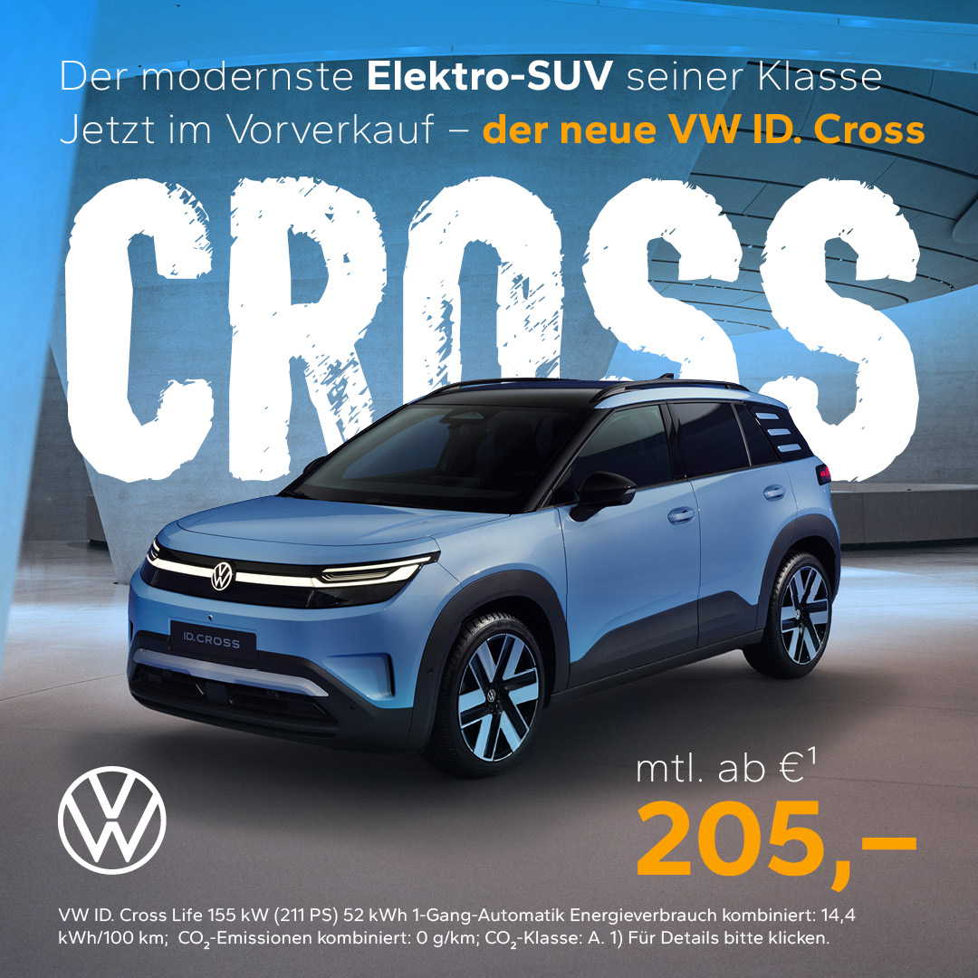 BEITRAGSBILD DER NEUE VW ID CROSS